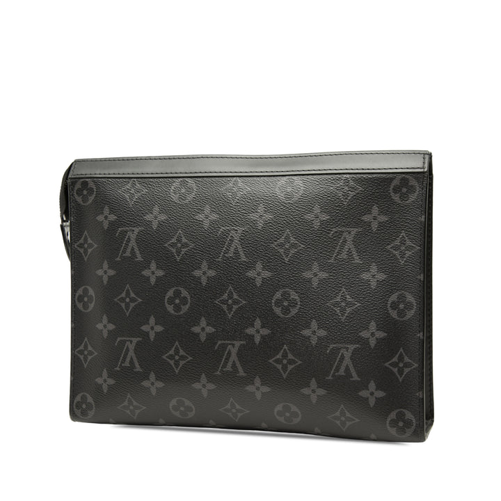 Louis Vuitton Pochette Voyage MM Toile Monogram Eclipse
