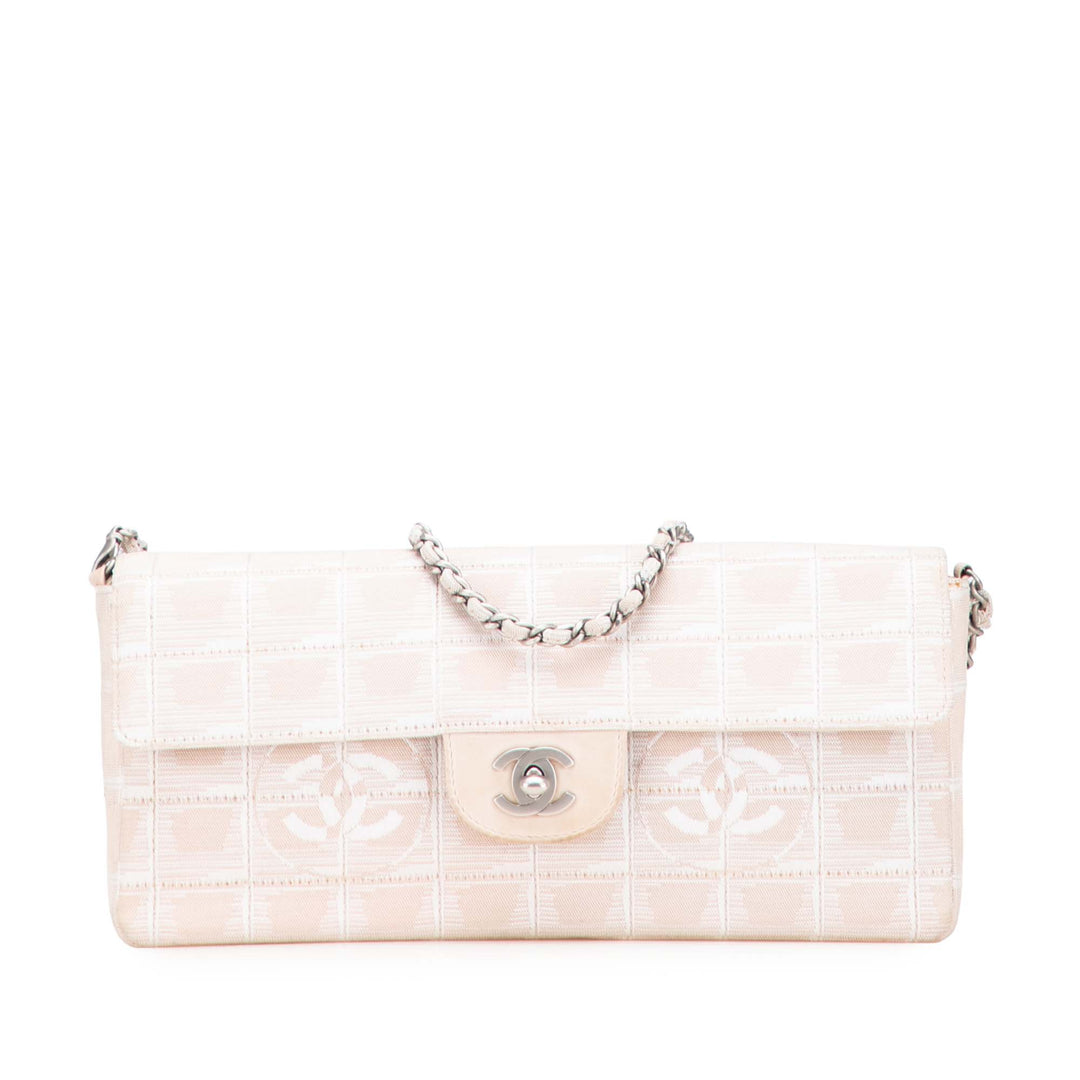 New Travel Line Nylon East West Flap Pink - Gaby Paris