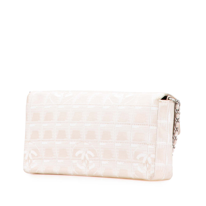 New Travel Line Nylon East West Flap Pink - Gaby Paris