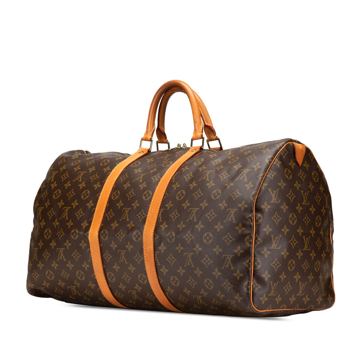 Monogram Keepall 55 Brown - Gaby Paris