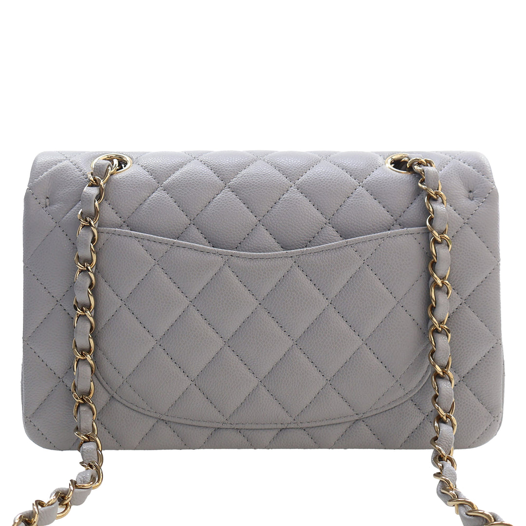 Chanel Small Classic Caviar Double rabat