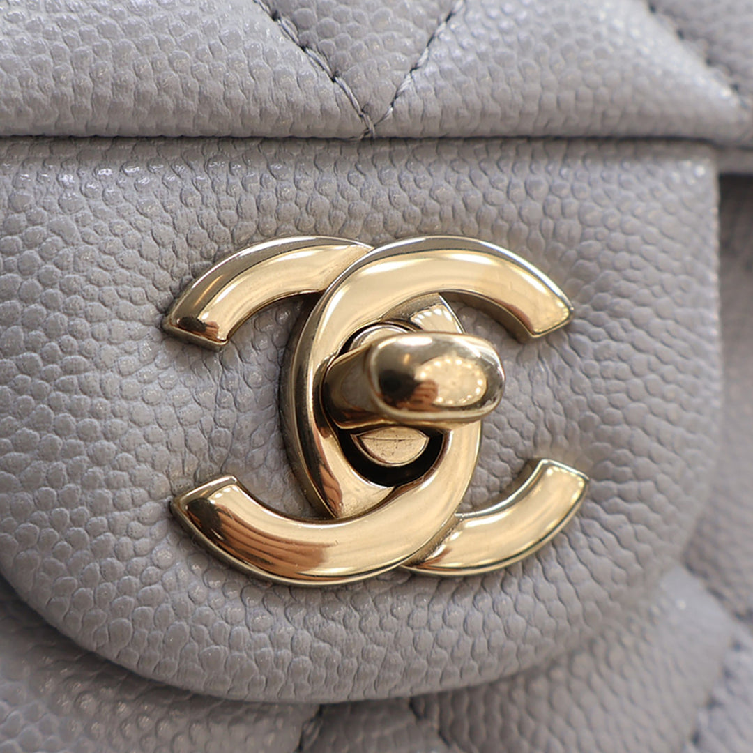 Chanel Small Classic Caviar Double rabat