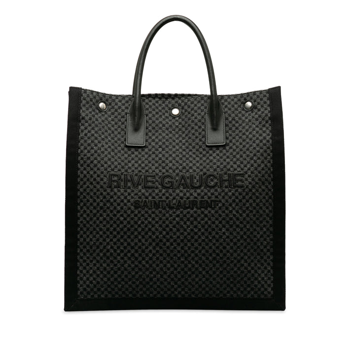 Rive Gauche North South Tote Black - Gaby Paris