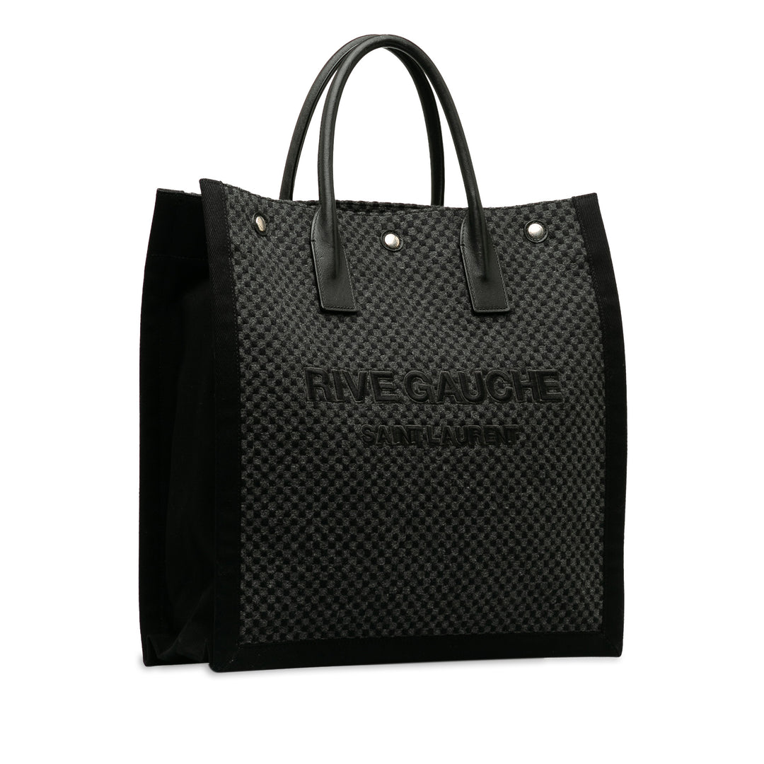 Rive Gauche North South Tote Black - Gaby Paris