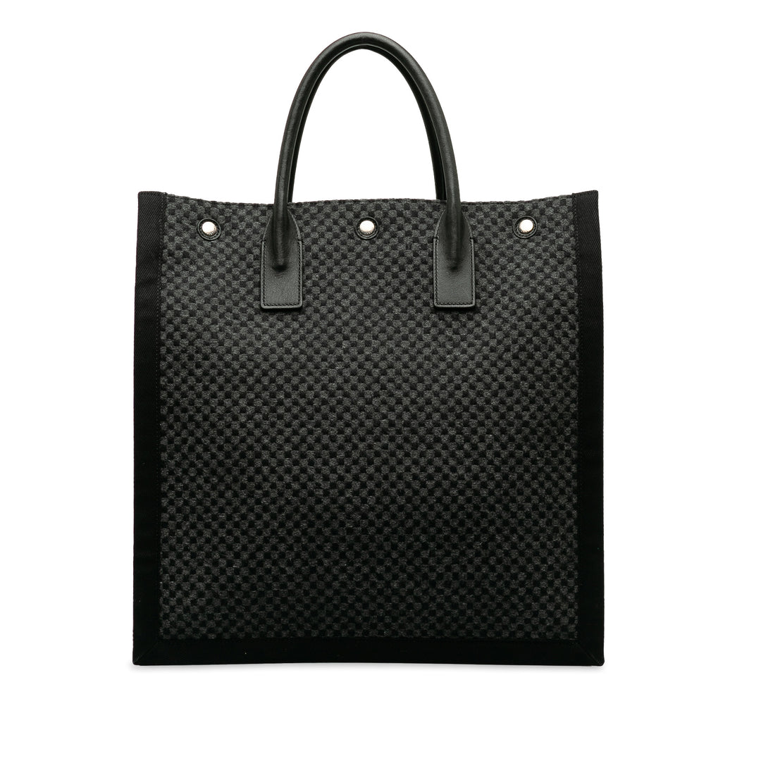 Rive Gauche North South Tote Black - Gaby Paris