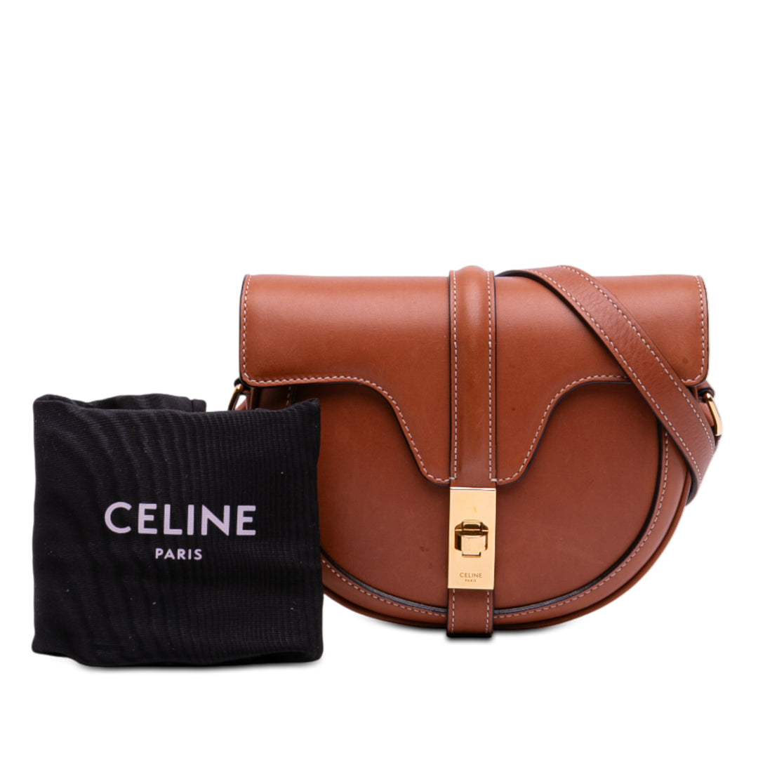 Celine Small Cuir de veau Besace 16 Sac porté croisé