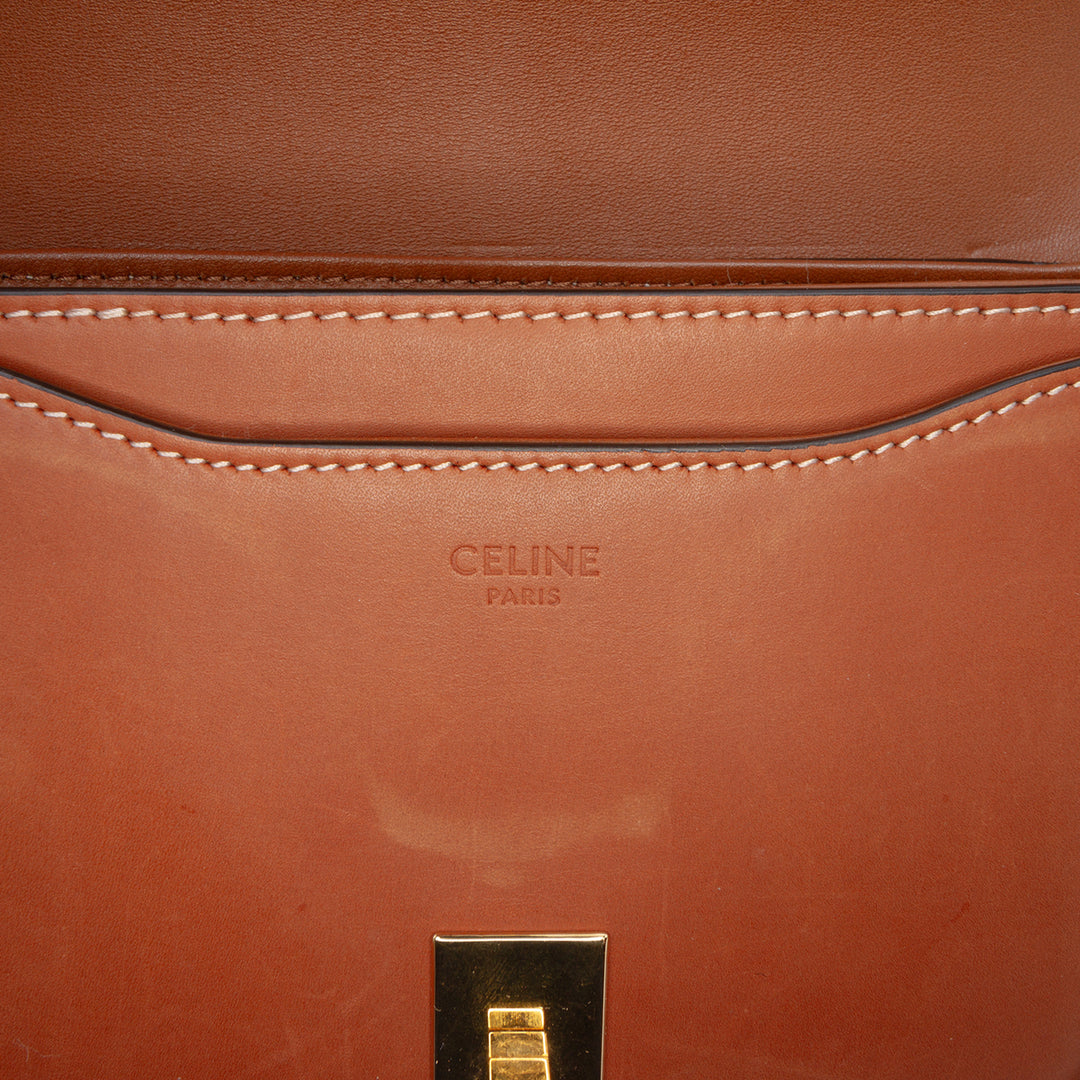Celine Small Cuir de veau Besace 16 Sac porté croisé
