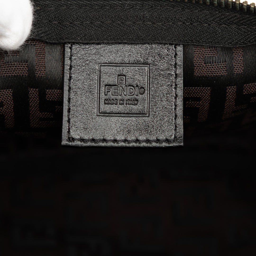 Fendi Sac à main Zucchino Marron – vue 5 – GABY PARIS