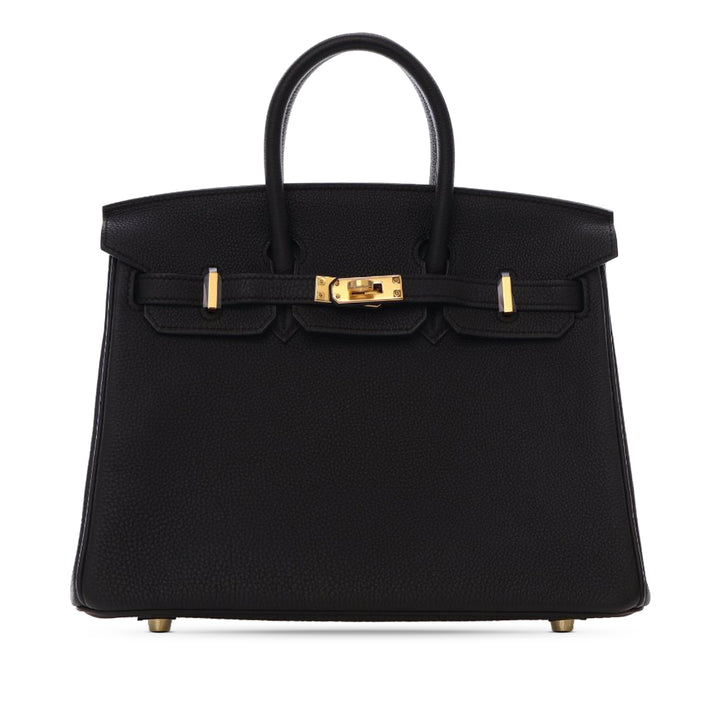 Hermès Togo Birkin Retourne 25 Noir