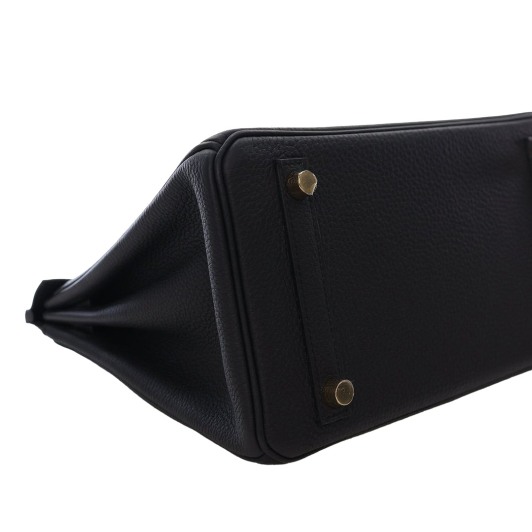 Hermès Togo Birkin Retourne 25 Noir