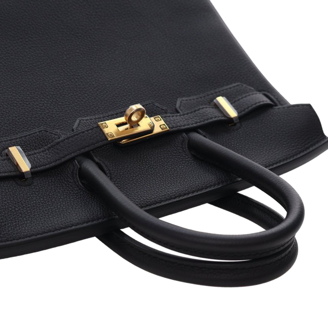 Hermès Togo Birkin Retourne 25 Noir