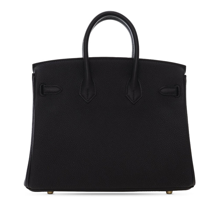 Hermès Togo Birkin Retourne 25 Noir