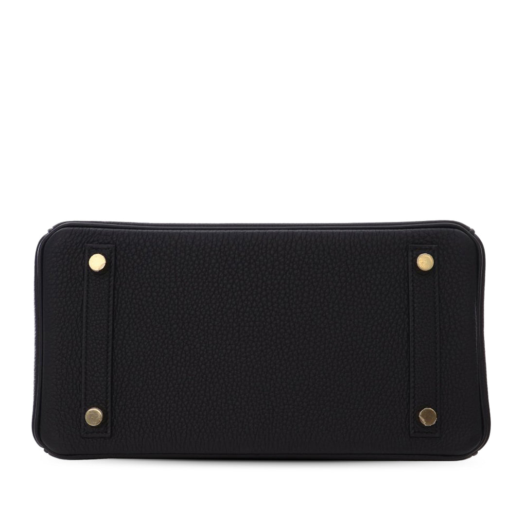 Hermès Togo Birkin Retourne 25 Noir