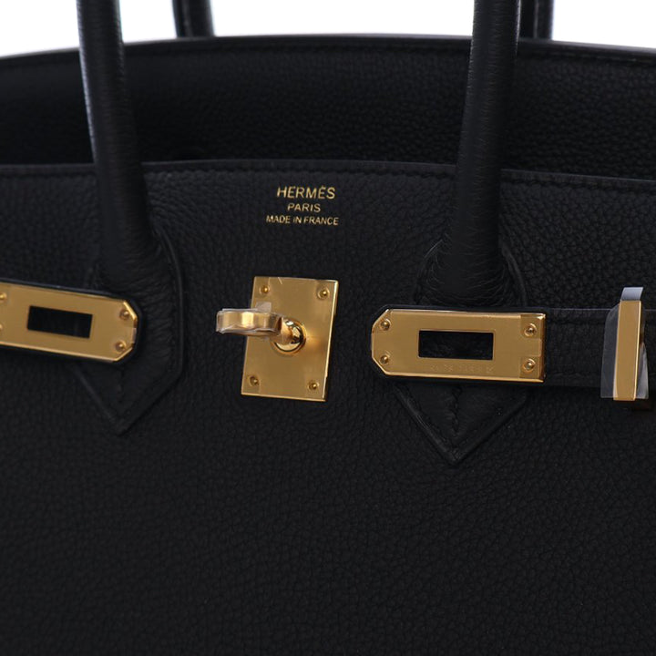 Hermès Togo Birkin Retourne 25 Noir