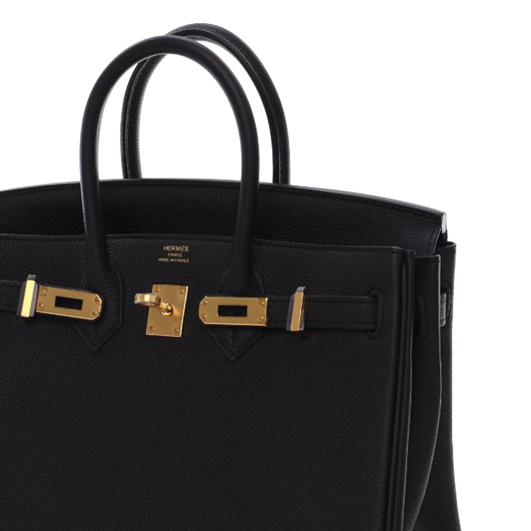 Hermès Togo Birkin Retourne 25 Noir