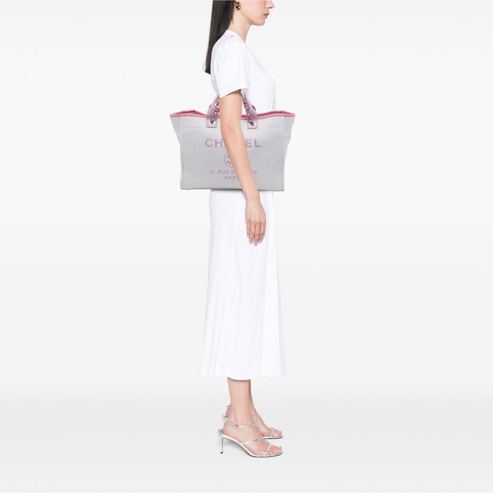 Chanel Medium Raffia Deauville Cabas