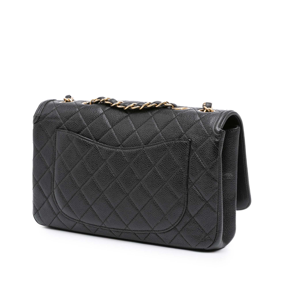 Chanel Medium Caviar CC Filigree Flap Noir – GABY PARIS Authentique