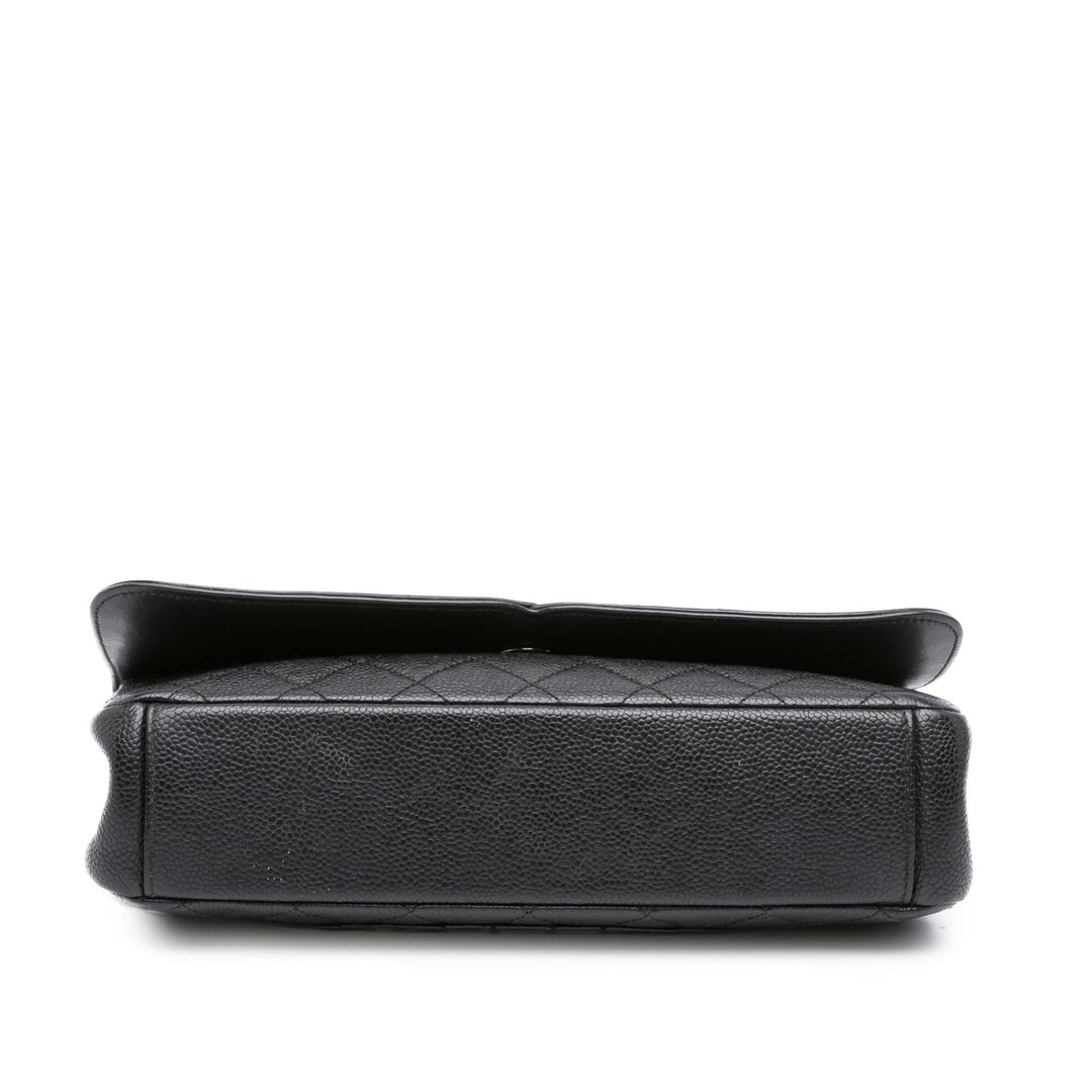 Chanel Medium Caviar CC Filigree Flap Noir – GABY PARIS Authentique