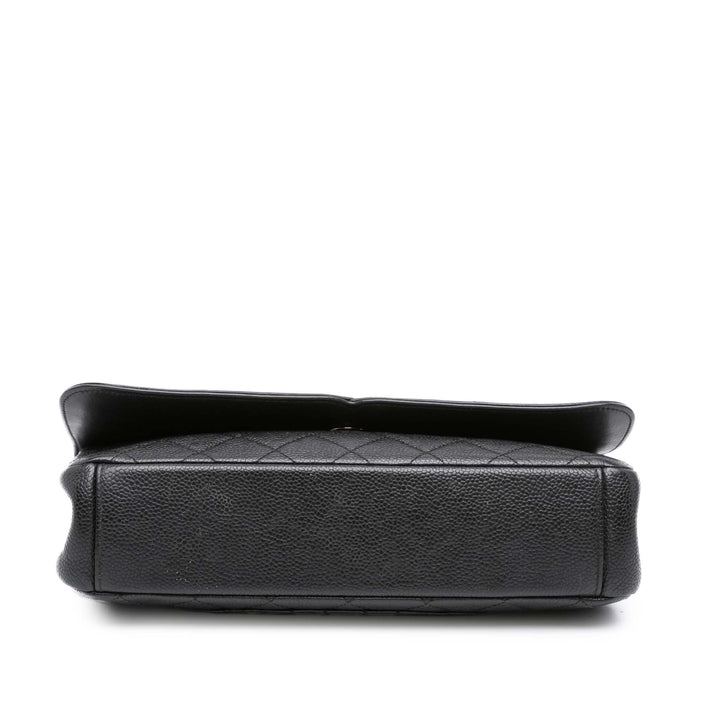 Chanel Medium Caviar CC Filigree Flap Noir – GABY PARIS Authentique