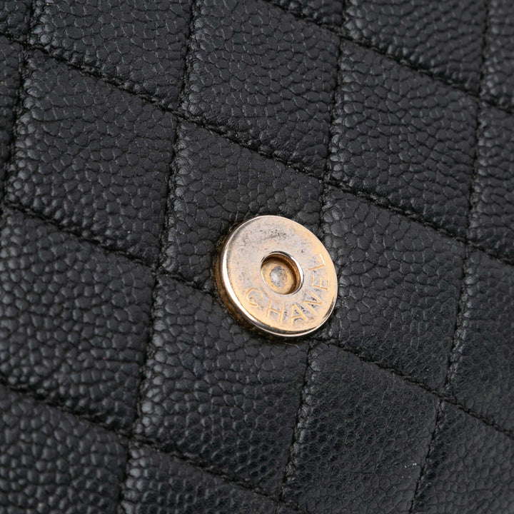 Chanel Medium Caviar CC Filigree Flap Noir – GABY PARIS Authentique