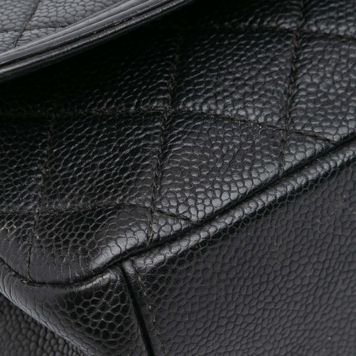 Chanel Medium Caviar CC Filigree Flap Noir – GABY PARIS Authentique