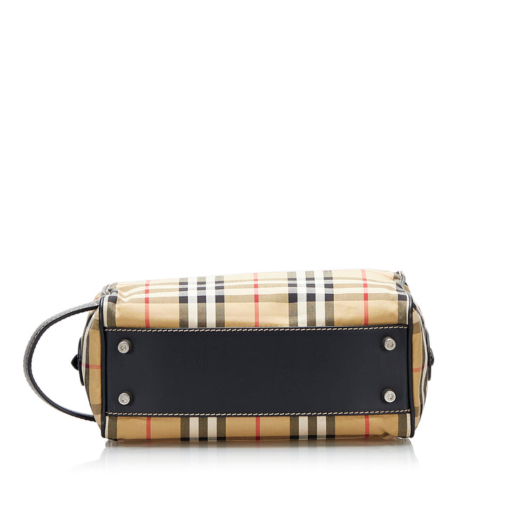 House Check Pouch Brown - Gaby Paris