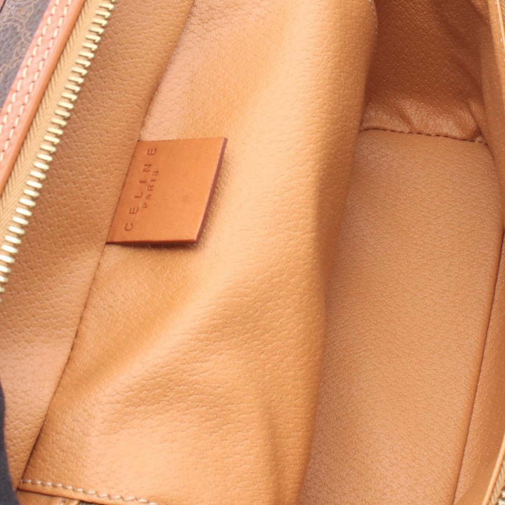 Macadam Coated Canvas Vanity Bag Brown - Gaby Paris