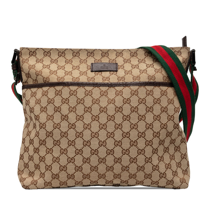Gucci GG Toile Web Sac porté croisé