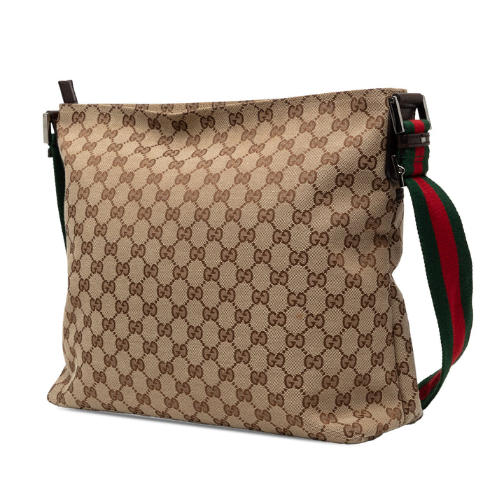 Gucci GG Toile Web Sac porté croisé