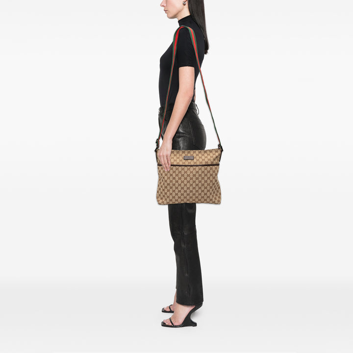 Gucci GG Toile Web Sac porté croisé