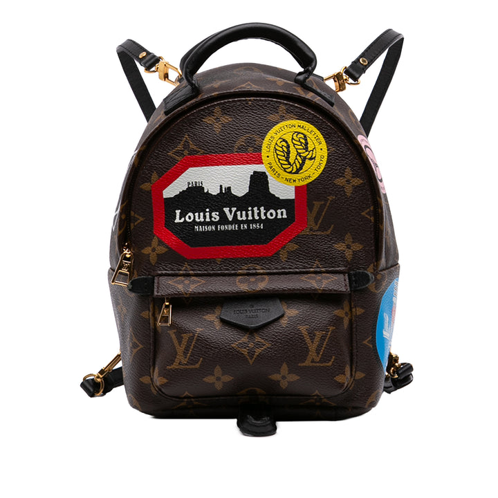 World Tour Palm Springs Mini Monogram Marron