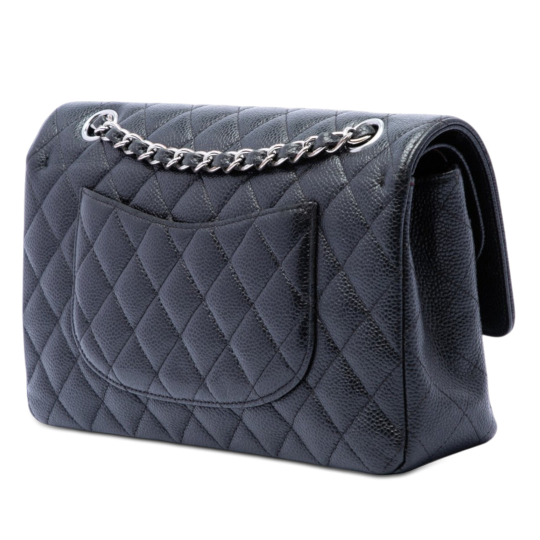Chanel Medium Classic Caviar Double rabat
