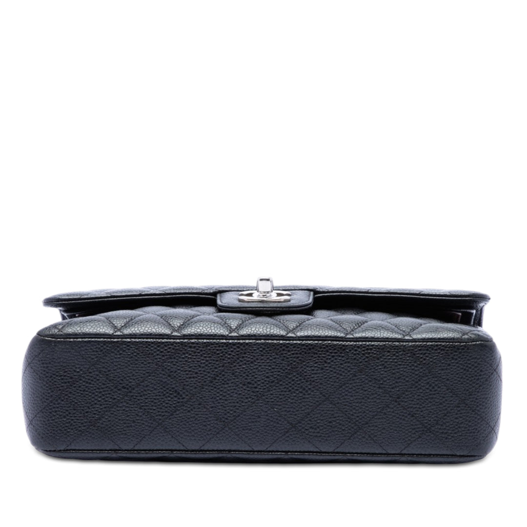 Chanel Medium Classic Caviar Double rabat