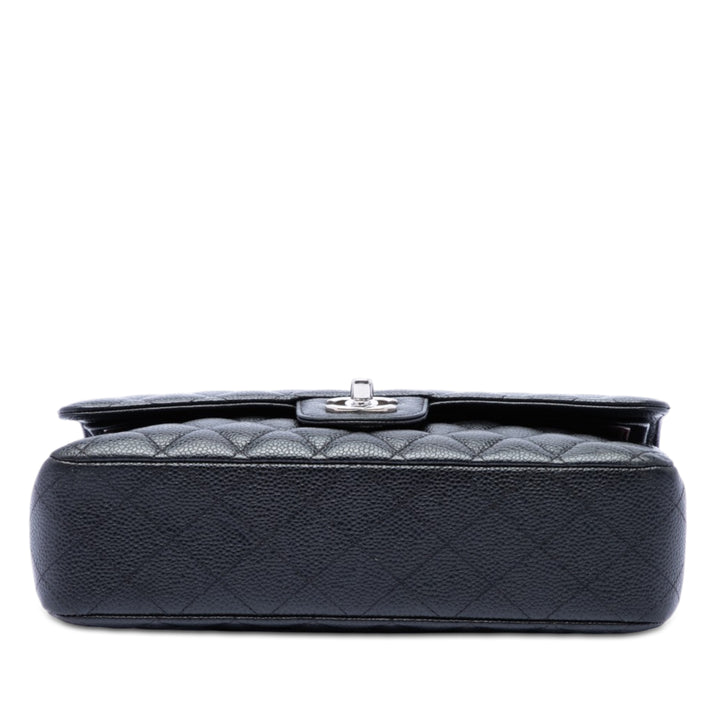 Chanel Medium Classic Caviar Double rabat