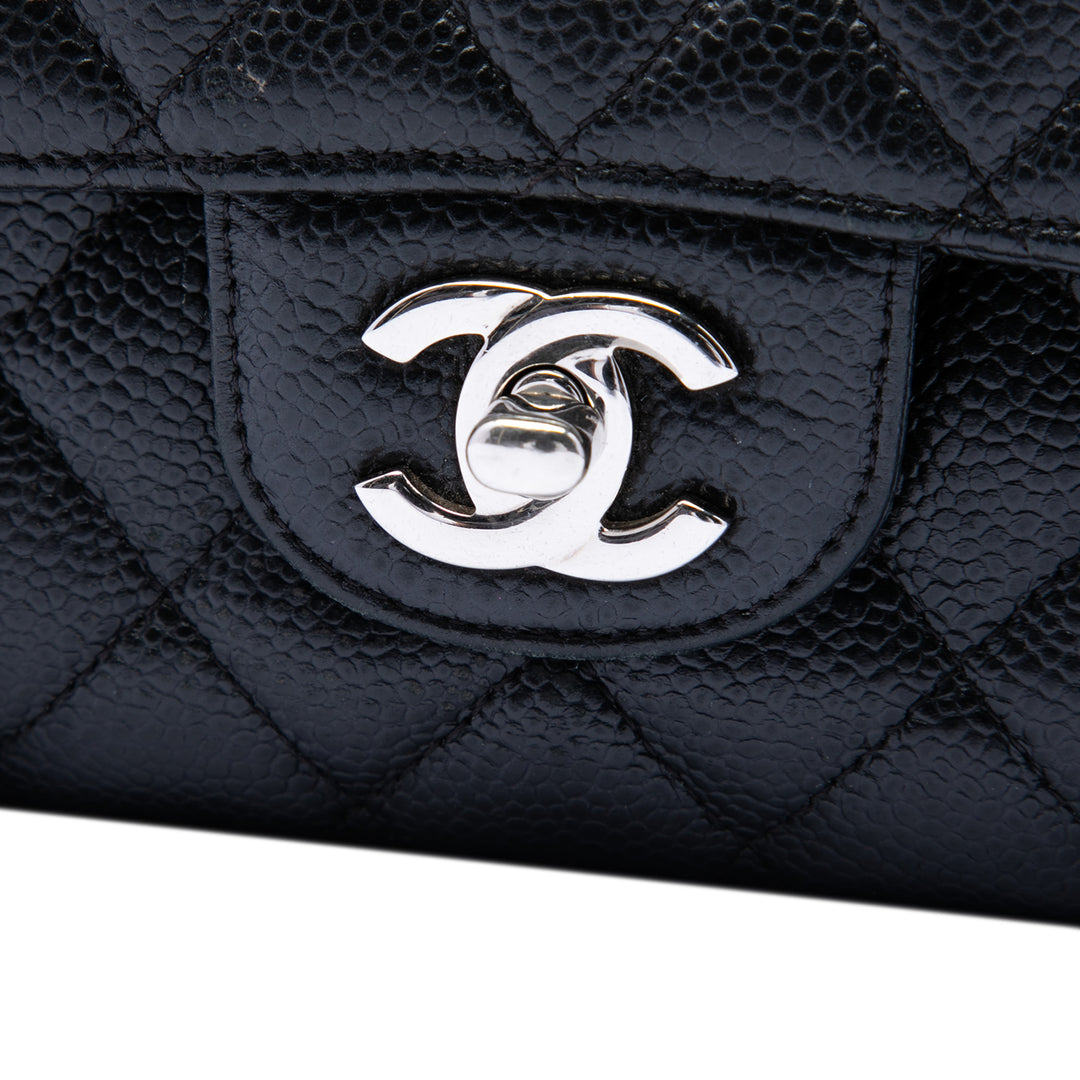Chanel Medium Classic Caviar Double rabat