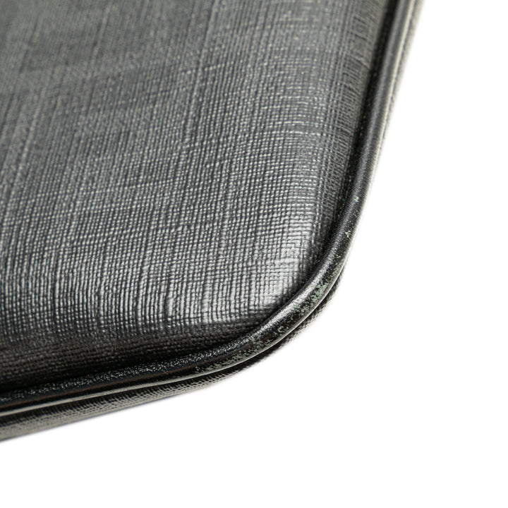 Fendi Sac bandoulière Zucca Toile enduite Noir – vue 10 – GABY PARIS