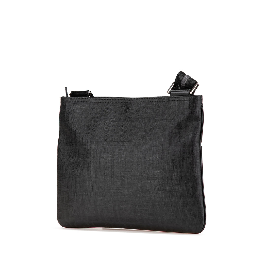 Fendi Sac bandoulière Zucca Toile enduite Noir – vue 2 – GABY PARIS