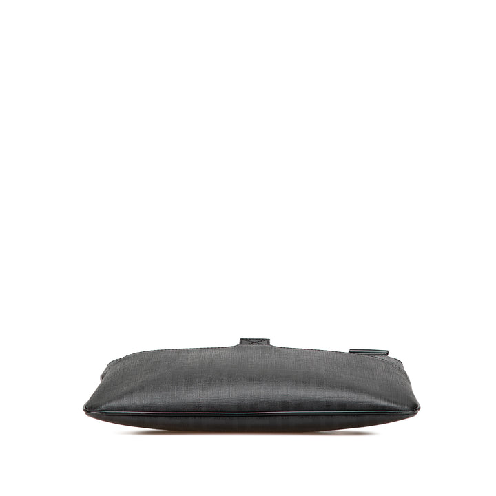 Fendi Sac bandoulière Zucca Toile enduite Noir – vue 3 – GABY PARIS