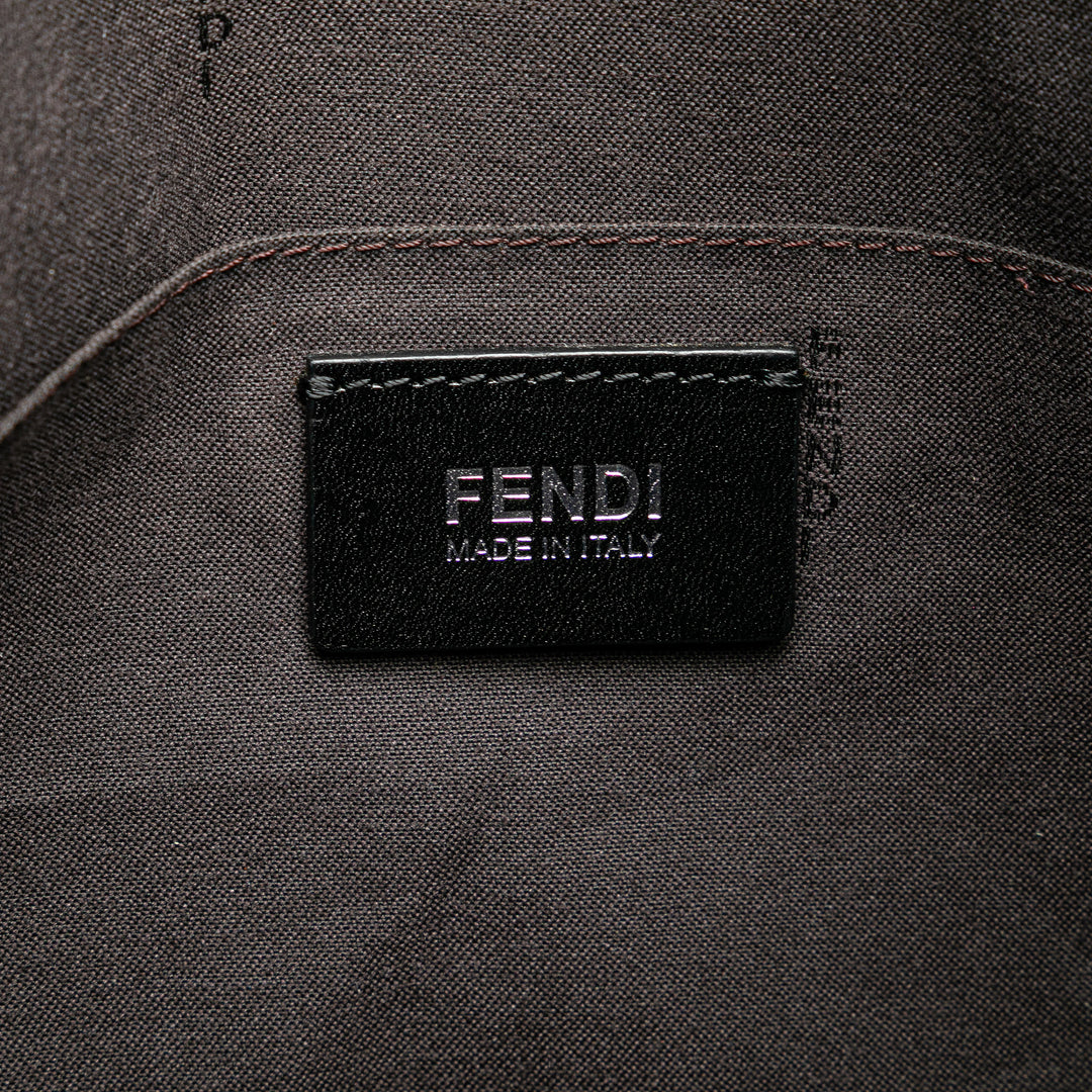 Fendi Sac bandoulière Zucca Toile enduite Noir – vue 5 – GABY PARIS