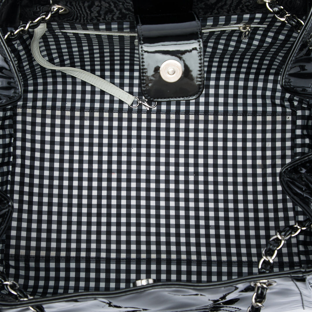 Lipstick Ligne Accordion Cabas Noir