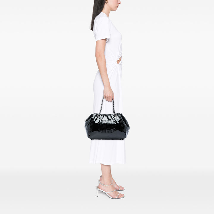 Lipstick Ligne Accordion Cabas Noir