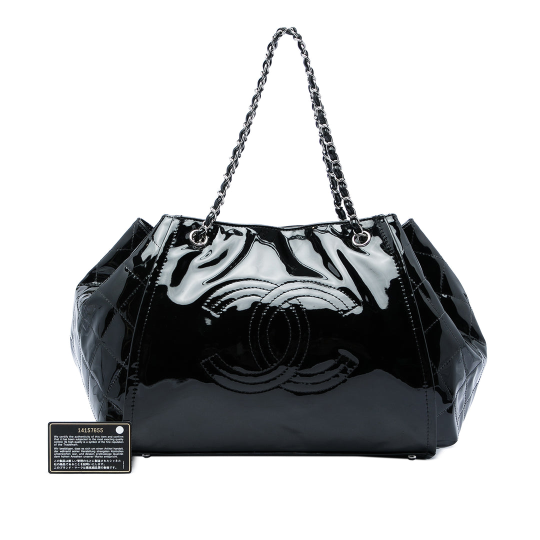 Lipstick Ligne Accordion Cabas Noir