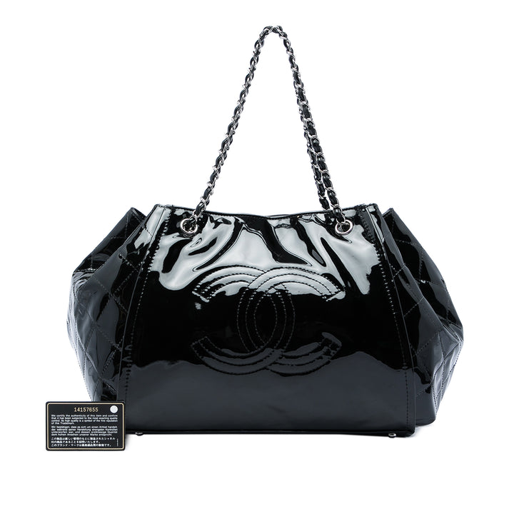 Lipstick Ligne Accordion Cabas Noir