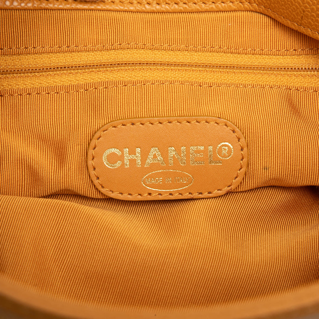 Chanel CC Caviar Tortoise Cabas chaîne