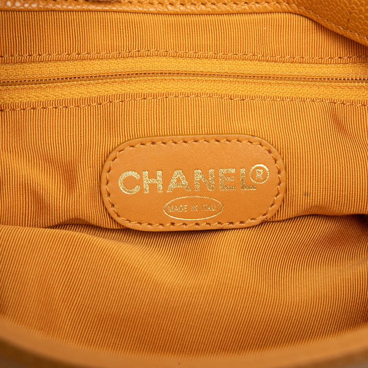 Chanel CC Caviar Tortoise Cabas chaîne