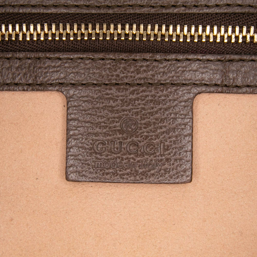 Medium GG Supreme Ophidia Tote Brown - Gaby Paris