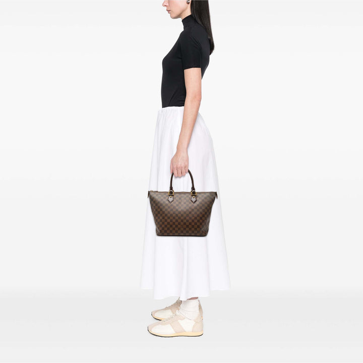 Saleya MM Damier Ébène Marron