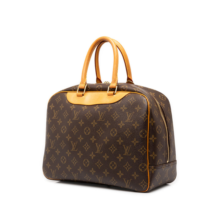 Louis Vuitton Sac à main Deauville Monogram Marron – vue 2 – GABY PARIS