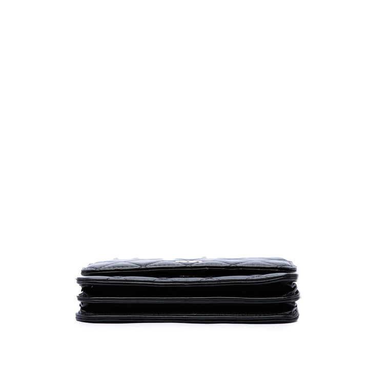 Chanel CC Matelassé Perles Wallet on Chain Maxi Cuir de veau