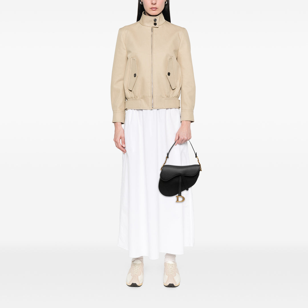 Dior grainé Saddle Sac Cuir de veau grainé Noir – vue 6 – GABY PARIS